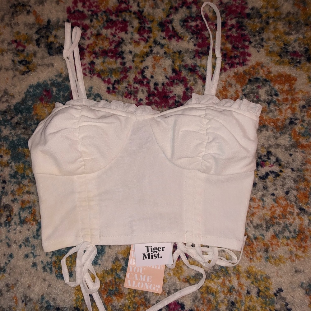White Tiger mist tank top!